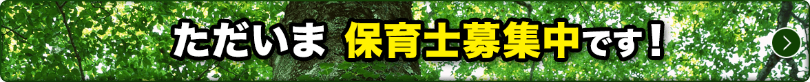 ただいま保育士募集中です!